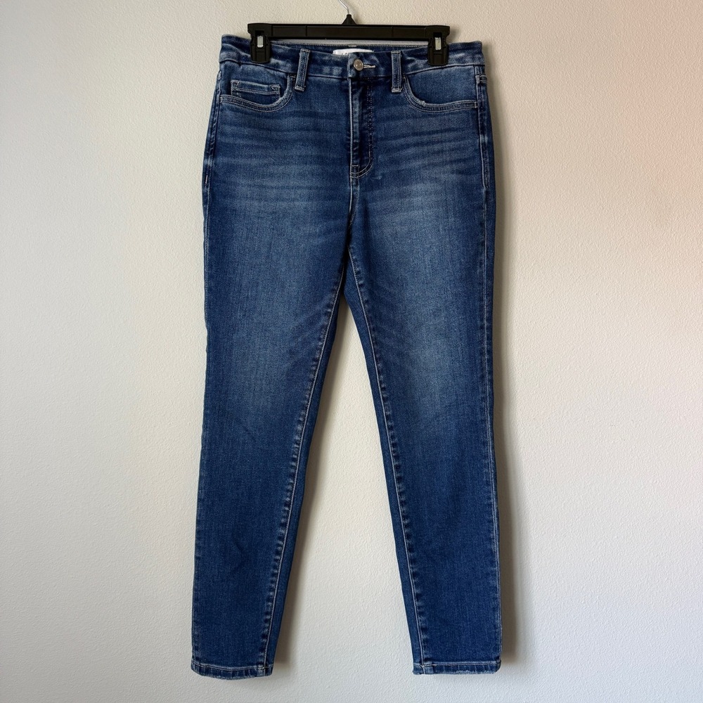Lovervet by Vervet Womens High Rise‎ Skinny Jeans Medium Blue LV1445 Size 30/11